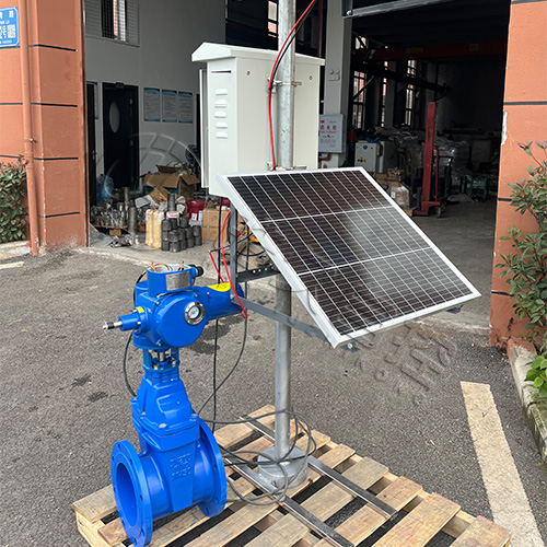 乐亭皓久 Z945X-16Q免布线太阳能电动闸阀 农业灌溉 支持远程智能控制